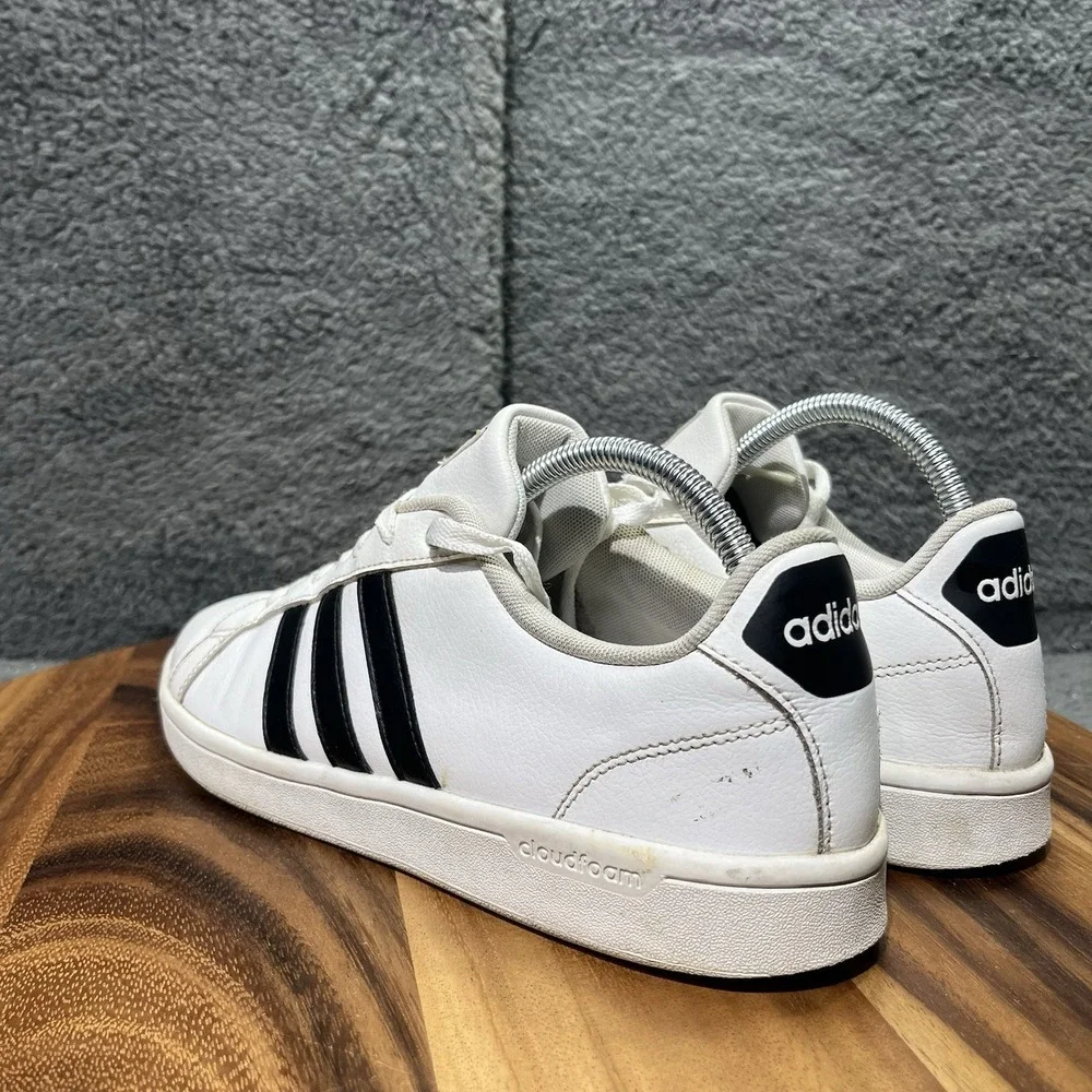 Adidas Men's Cloudfoam Advantage‎ AW4294 White Casual Shoes Sneakers Size 8.5